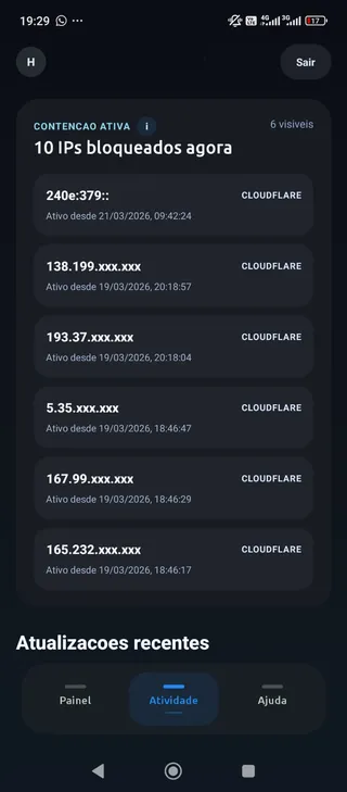 Login do app